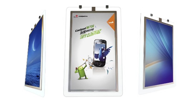 淺談吊掛雙面廣告機(jī)的功能優(yōu)勢有哪些？